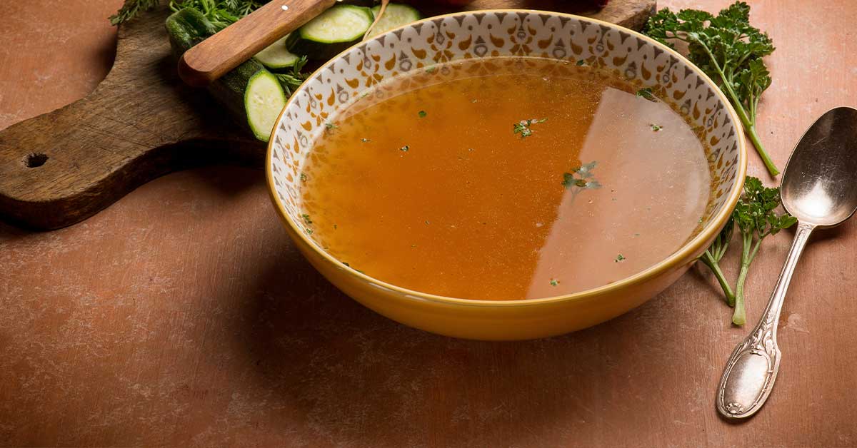 Low Methionine Vegetable Broth
