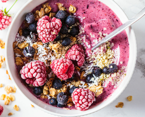 Low Methionine Filling Gut-healing Smoothie Bowl