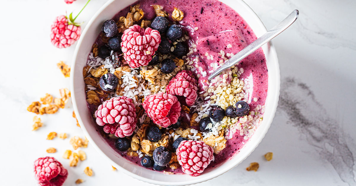 Low Methionine Filling Gut-healing Smoothie Bowl