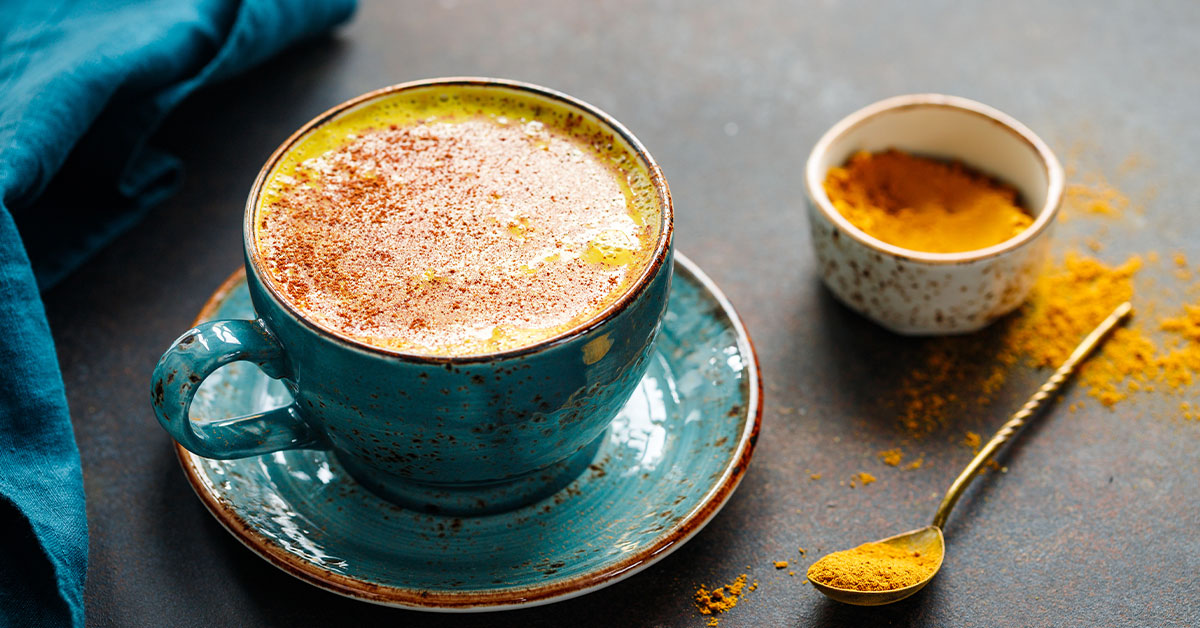 Low Methionine Turmeric Latte