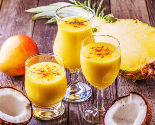 Coconut and Mango Smoothie