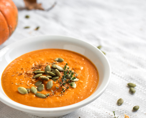 Pumpkin Soup - Healthy and Wholesome